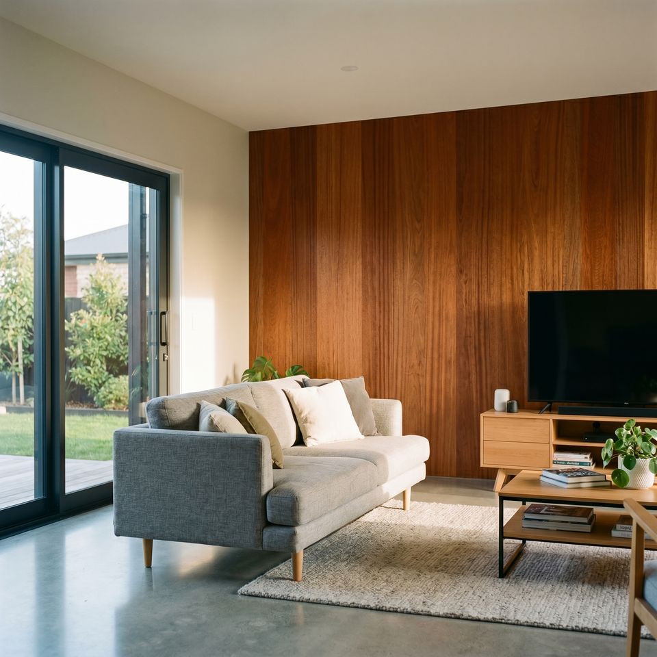 Sapele timber grain